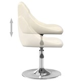 thumbnail of Chaises pivotantes à manger lot de 2 Crème Velours Modèle Orion Creator