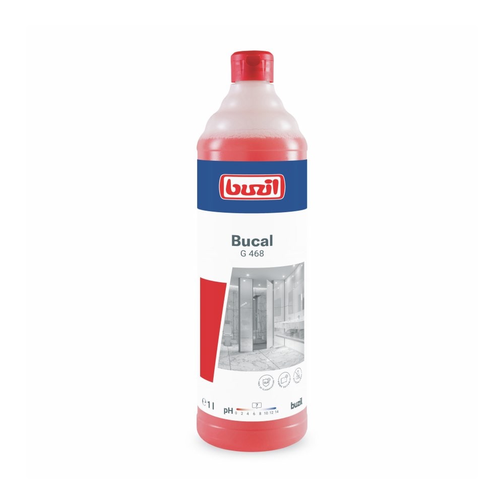 Buzil Bucal G 468 Säurefreier Sanitärunterhaltsreiniger - 1 Liter Flasche