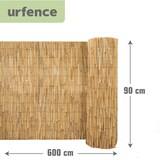 thumbnail of 90x600 Balkon Sichtschutz Schilfrohrmatte - Garten Sichtschutzmatte Schilfmatte