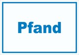 thumbnail of Papier Mülltrennung Schild mit Text waagerecht A2 (420x594mm)