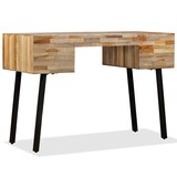 thumbnail of vidaXL Schreibtisch Wiederverwertetes Teak Massivholz 110 × 50 × 76 cm