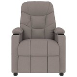 thumbnail of vidaXL Massagesessel Taupe Stoff