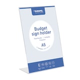 thumbnail of Europel Kaarthouder Budget L-standaard A5 Staand - 10 stuks