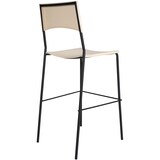 thumbnail of CHEFGASTRO Barhocker POMPEII Schwarz HxBxT 114x43x41cm Kunststoff Creme Barstuhl