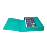 thumbnail of Exacompta 50603E 8x Archivbox aus Colorspan-Karton 600g, Rückenbreite 60mm mit Etikett, 25x33cm für DIN A4 - Grün