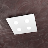 thumbnail of Luminária de teto quadrada Toplight de 4 luzes Area com luminária GX53, estrutura branca, design moderno 40x40x3cm