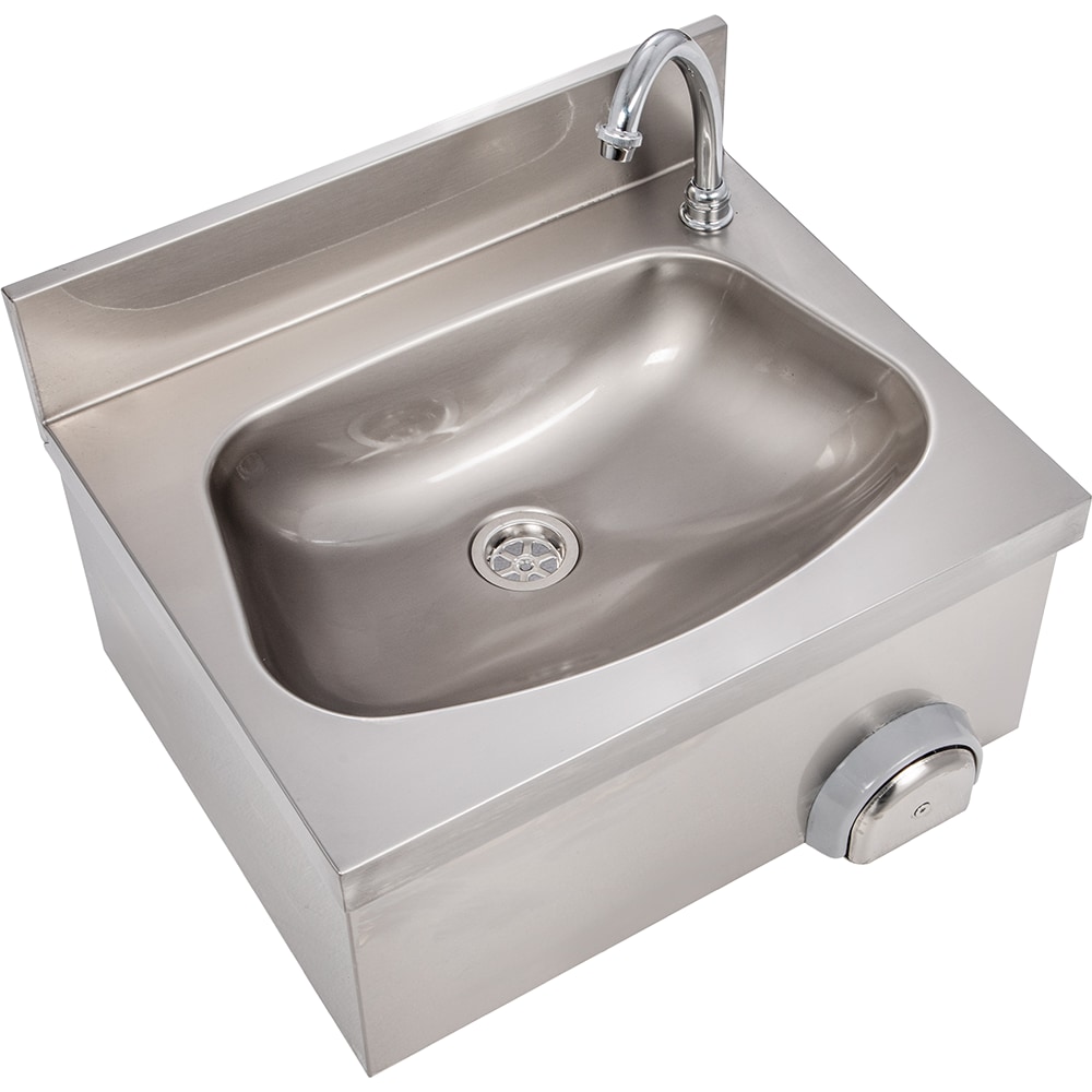 Handwaschbecken eckige Form BxT 50x40cm, zeitgesteuert