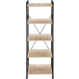 thumbnail of tectake Etagère bibliothèque MANCHESTER style industriel 47,5 x 34,5 x 151,5 cm - Bois clair industriel, Chêne Sonoma -404155