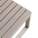 thumbnail of Merax Gartenmöbel-Set für 6 Personen, Eckmodul mit verstellbarer Neigungsfunktion, Seitenablage, Beige + Khaki