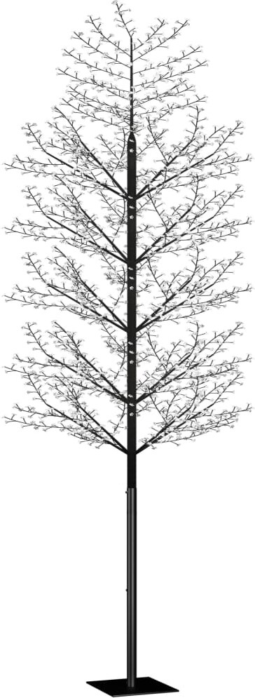vidaXL Weihnachtsbaum 2000 LEDs Warmweißes Licht Kirschblüten 500 cm