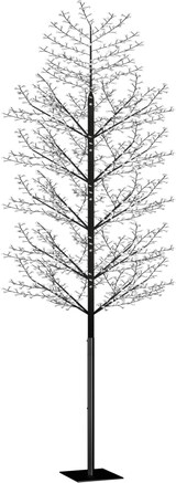 thumbnail of vidaXL Weihnachtsbaum 2000 LEDs Warmweißes Licht Kirschblüten 500 cm