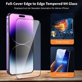 thumbnail of 3x 9H Panzerglas für iPhone Air Full-Screen HD KLAR Montagehilfe Tempered Glass Schutzglas Displayschutz Schutzfolie Screen-Protector