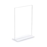 thumbnail of Tischaufsteller T-Ständer »Vilani« DIN A6, Acrylglas