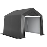 thumbnail of Outsunny-Zeltgarage-302L x 300B x 235H cm-Dunkelgrau