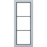 thumbnail of Jung Rahmen 3-fach alu FDAL 2983 FDAL2983