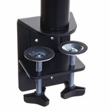 thumbnail of Monitorhalter HWC-D38, VESA bis 75x75/100x100mm schwenkbar neigbar drehbar bis 9kg ~ einarmig