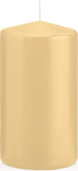 thumbnail of Stumpenkerzen Champagner 130 x Ø 68 mm, 12 Stück