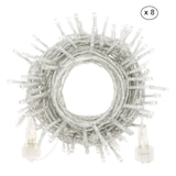 thumbnail of Plafond lumineux en étoile 8 guirlandes de 10m 800 led animée blanc chaud IP44 Smart Connect Lotti