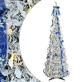 thumbnail of vidaXL Künstlicher Weihnachtsbaum mit 150 LEDs Weiß 180 cm PVC