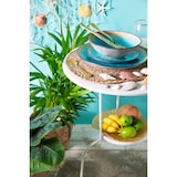 thumbnail of Excelsa 12-Teiliges Geschirrset Maldive Porzellan Blau