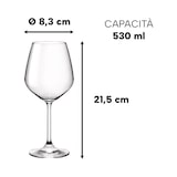 thumbnail of Bormioli Rocco Confezione 6 Calici Vino Rosso Divino in Vetro cl53