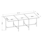 thumbnail of VCM  Raloso  H. 74 x W. 170 x D. 110 cm
