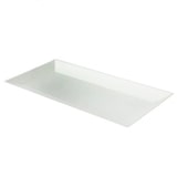 thumbnail of 100 pezzi. Piatto in fibra bianco (18x9cm) Ref PW210BCHIC90180