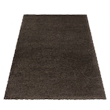 thumbnail of Teppich Schlafzimmer Hochflor Unifarben Samtweich Waschbar Strapazierfähig Wohnzimmer Braun 280x370 cm – SALZACH von Kadima Design