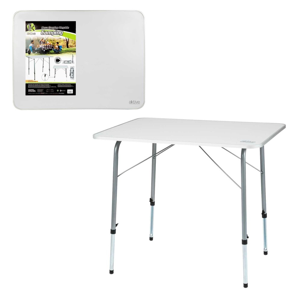 Mesa  plegable altura regulable aktive