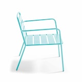 thumbnail of Poltrona bassa da giardino turchese