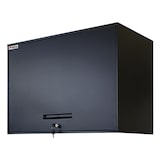 thumbnail of PROREGAL Werkzeugschrank ELEPHANT Metall hängend abschließbar Wandschrank 55x80x40cm 2 Ebenen Stahl mit Pulverbeschichtung Schwarz Hängeschrank