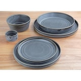 thumbnail of Olympia Cavolo Charcoal Dusk | 6 flache runde Schalen | 14,3cm | Porzellan