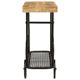 thumbnail of Table console 112x36x76 cm bois massif de manguier et fer Modèle Orion Confort