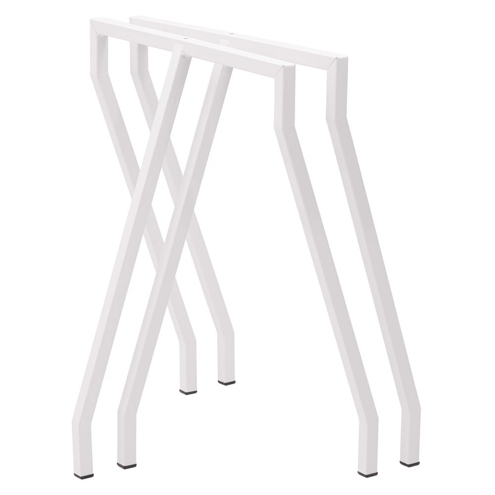 Pack de 2 Caballetes de 3 Patas para Mesa BLANCO