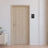 thumbnail of Plaque signalétique Europel toilette mixte, noir, 421035