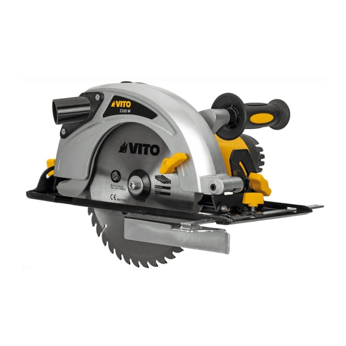 Scie circulaire 2100W- Disque 235 mm - corps aluminium - découpe 45° - 80mm épaisseur VITO
