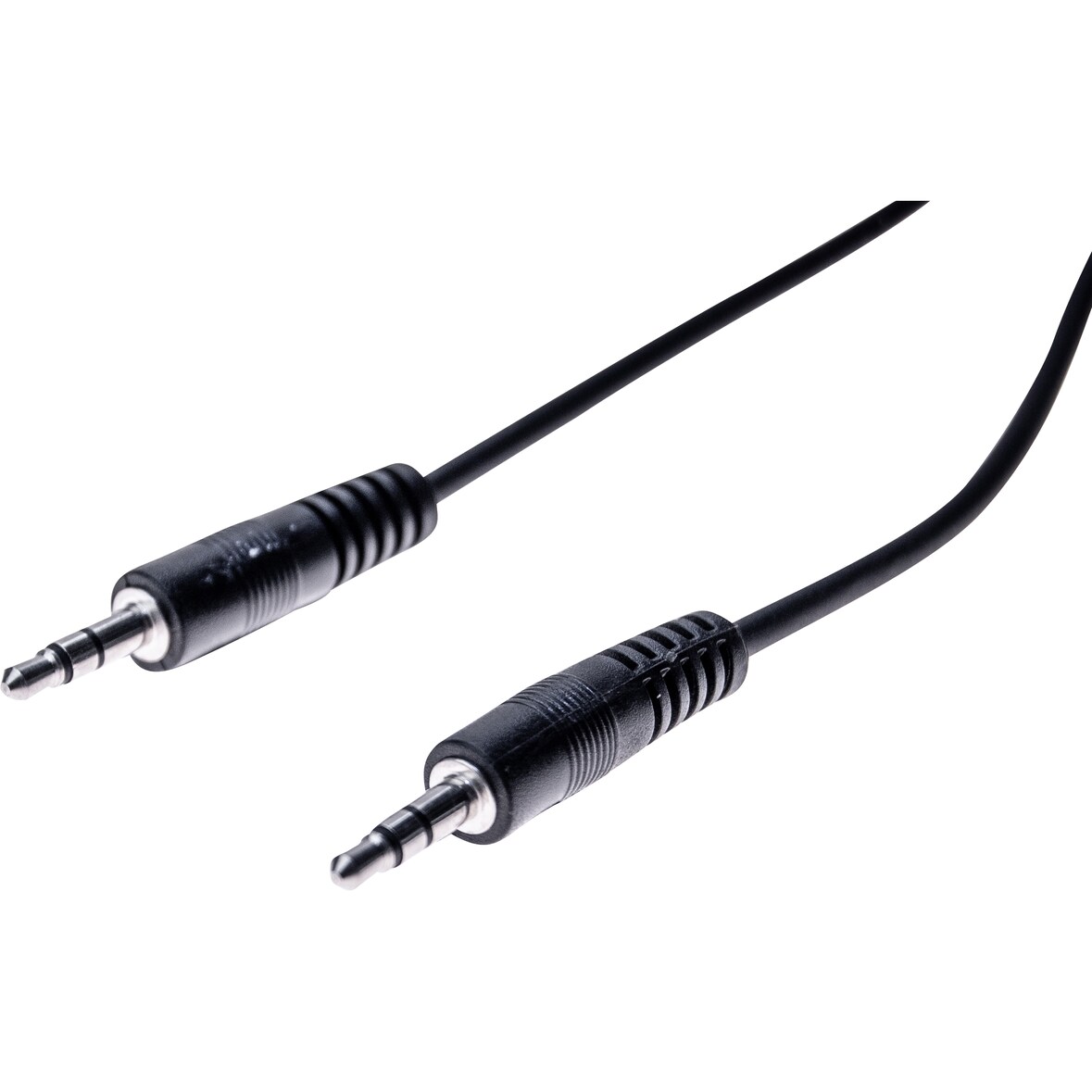 GENERIQUE Cordon  stéreo jack 3.5 mm noir - 1 m