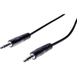 thumbnail of GENERIQUE Cordon  stéreo jack 3.5 mm noir - 1 m
