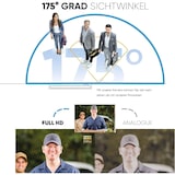 thumbnail of HD Video Türsprechanlage mit Smartphone App für 1 Familienhaus, 4x Monitor, Balter EVO HD WLAN Black