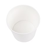 thumbnail of Recipientes Com Tampa 780 Ml 18Pe + 340 + 18 Pe G/M2 Ø11,7/9,2X11 Cm Branco Cartão (250 Unidades)