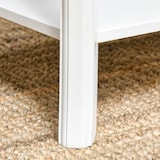 thumbnail of HOMCOM Tavolino da Salotto Arte Povera in Legno Bianco Lucido