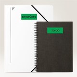 thumbnail of Avery Zweckform Universaletikett 3472 210x297mm grün 100 St./Pack.