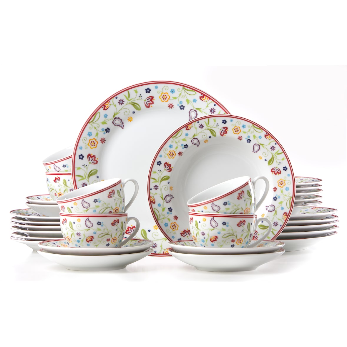 R&B Kaffeeservice Shanti Doppio, 18-teilig