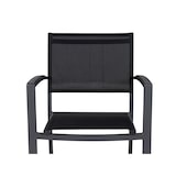 thumbnail of METRO PROFESSIONAL Sedia impilabile con braccioli Brindisi, alluminio/tessuto sintetico, grigio scuro