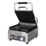 thumbnail of Schneider - Kontaktgrill klein - gewellt / glatt, Grillfläche: 24 x 26 cm, Außenmaße: 27x29x47 cm