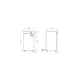 thumbnail of Armoire Chauffante - 3 Niveaux - L 450 x P 485 mm - CombiSteel