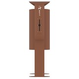 thumbnail of ROSSIGNOL Corbeille sur pied 40L + distributeur de sacs canins ARKEA CANIN effet corten