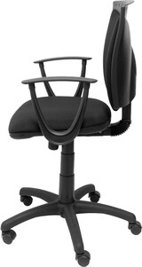thumbnail of Ferez chaise ronde et tissu bali noir