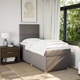 thumbnail of vidaXL Boxspringbett mit Matratze Taupe 90x190 cm Stoff