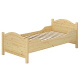 thumbnail of Seniorenbett Komforthöhe Überlänge 90x220 Massivholzbett Matratze Rollrost  60.40-09-220 M